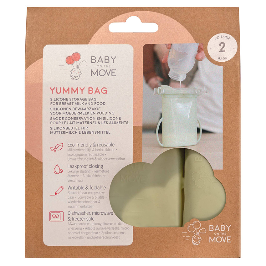 Set de 2 Sacs de rangement et de conservation Yummy bag 230ML Aspen 