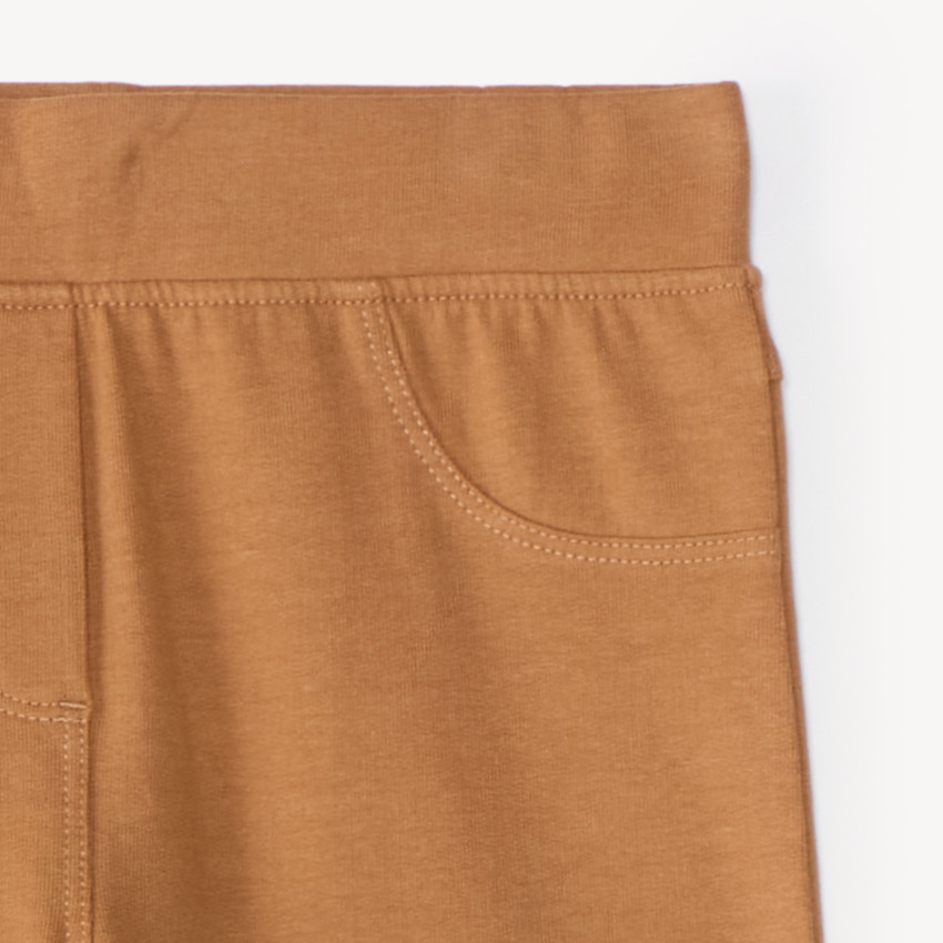 Eenkleurige leggings voor meisje 