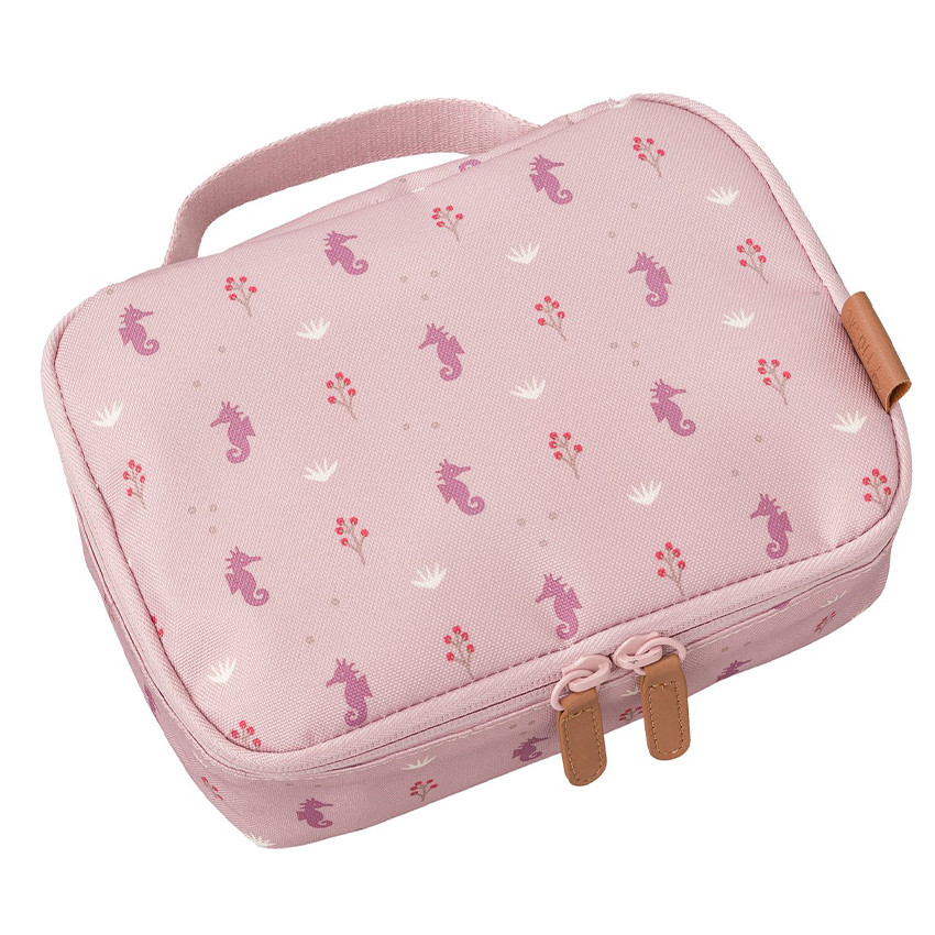 Koeltas lunchbag Zeepaard Roze 