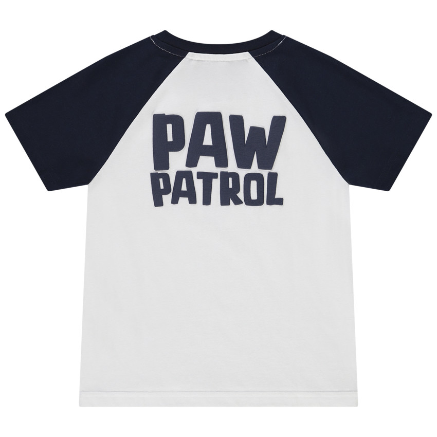 T-shirt manches courtes effet color block Pat'Patrouille pour garçon 