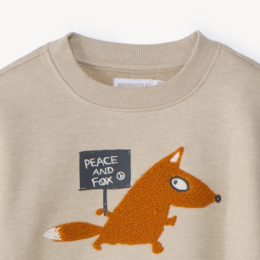 Sweatshirtfantasie en cargostijl jogging voor babyjongens 