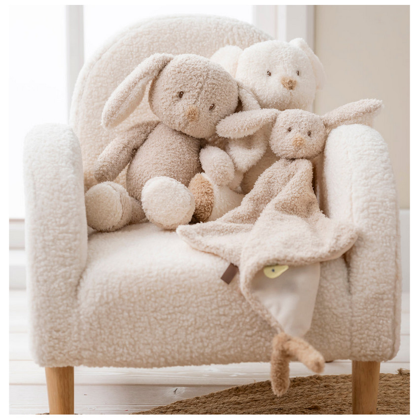 Knuffel Konijn-Teddy 34cm 