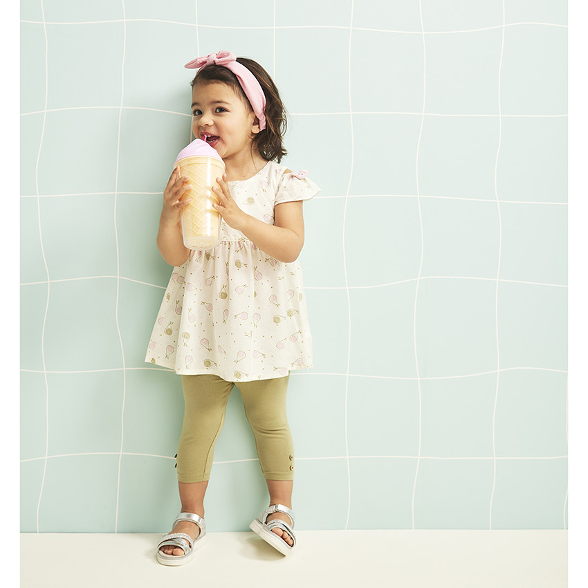 Set van 2 delen met perenprint voor baby meisjes 