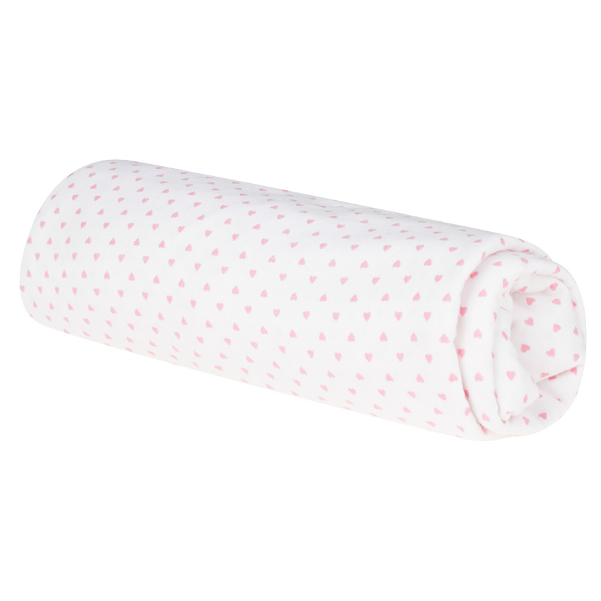 Drap housse en jersey imprimé 60 x 120 cm 