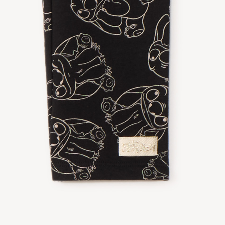 Legging fille imprimé Stitch Disney 