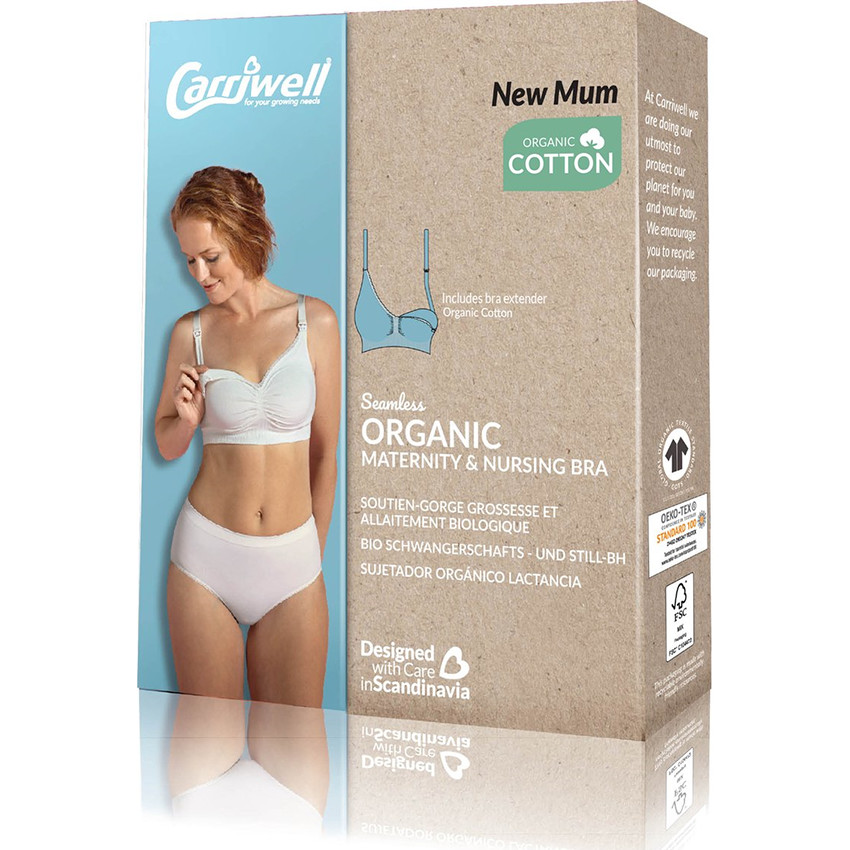 M - Soutien-gorge d'allaitement biologique Noir 