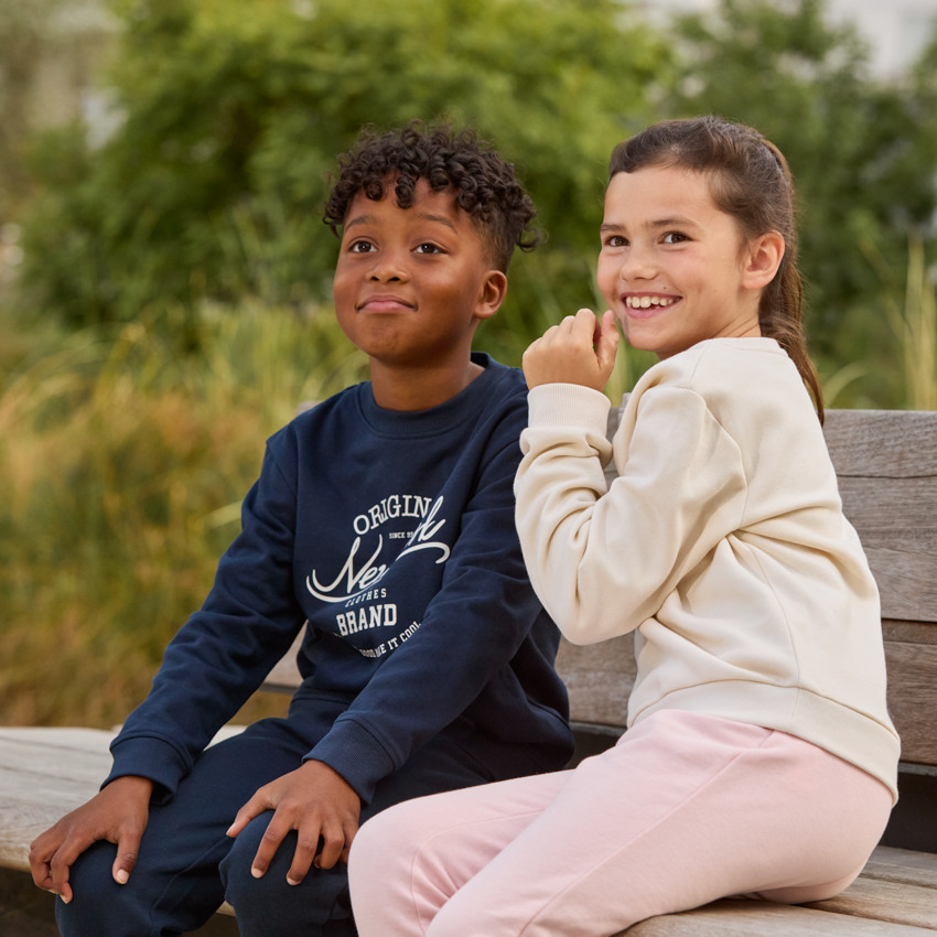 Sweat molleton printé pour garçon 