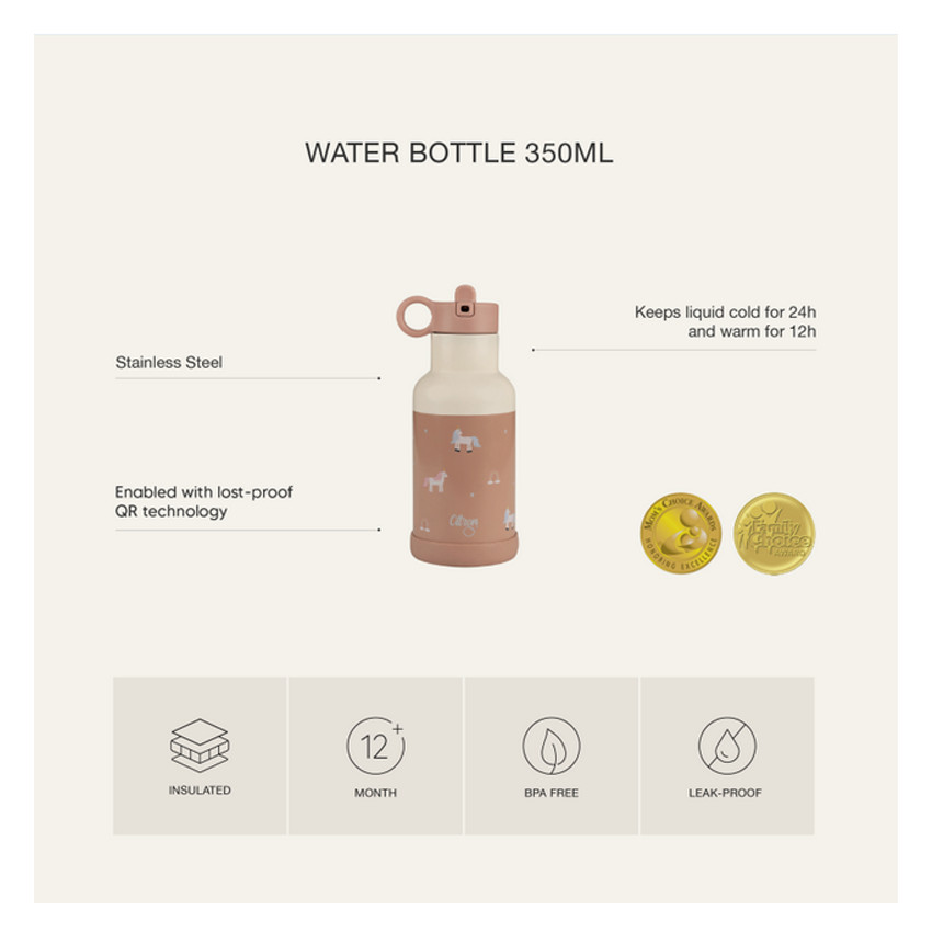 Gourde Isotherme 350ml - Dino 