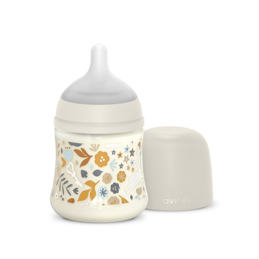 Zuigfles met symmetrische fopspeen SX Pro S 150 ml Wonderland Beige 