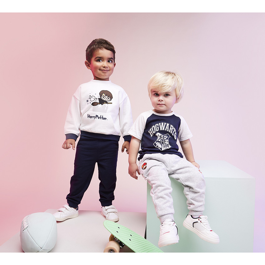 Sweater van molton met Warner Harry Potter-afbeelding voor babyjongens 