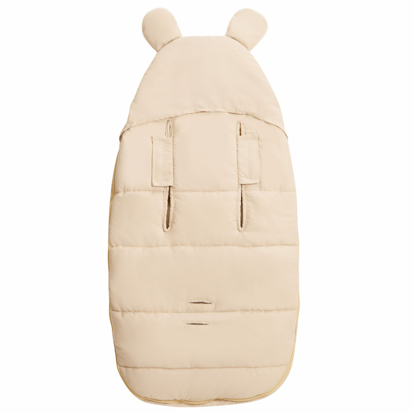 Chancelière universelle chaude doublée sherpa Nours beige 