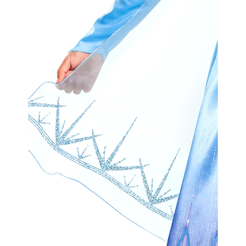 Kostuum Elsa Traveling 7/8 JAAR - Frozen 