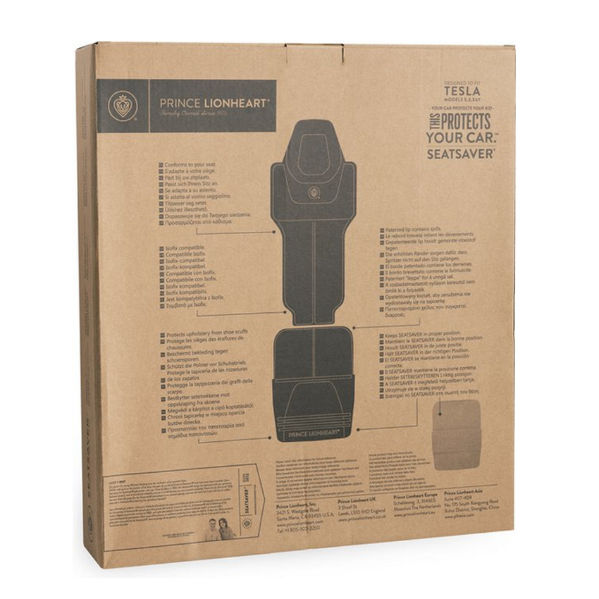 Protecteur de siège de voiture SeatSaver® - Noir 