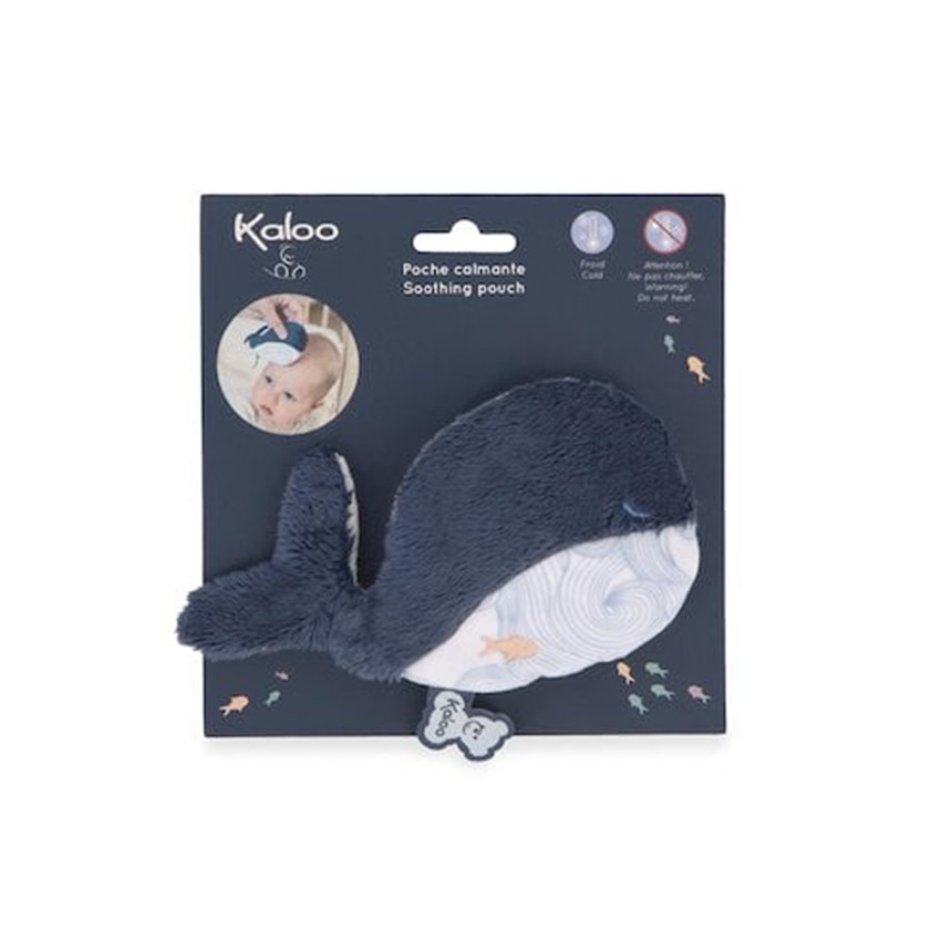 Peluche poche de froid calmante Baleine 