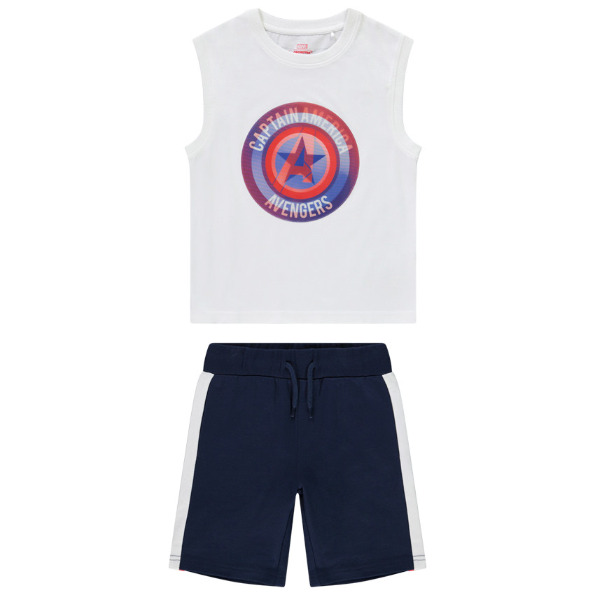 Set van 2 delen Captain America Marvel voor jongen 