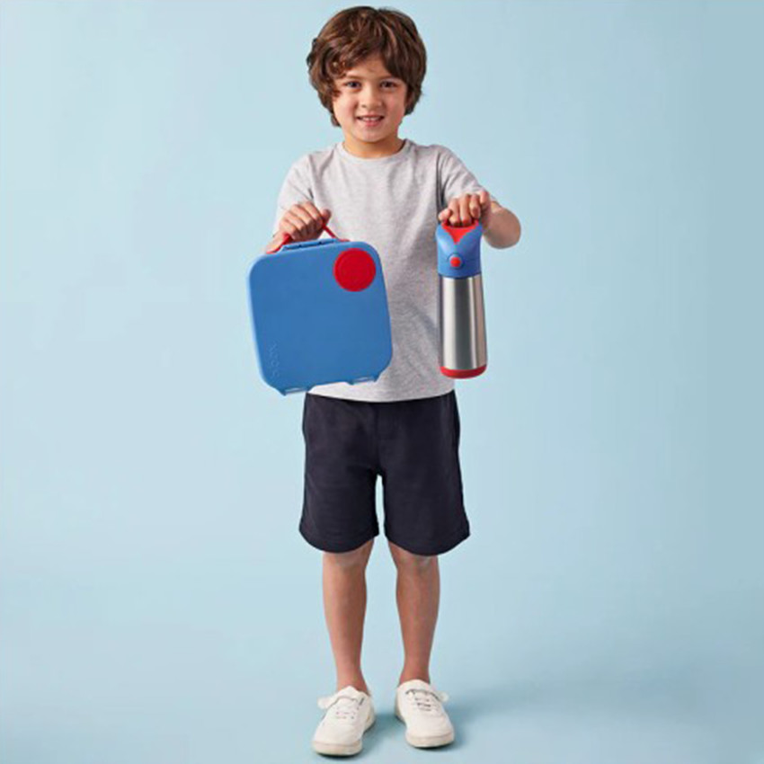 Lunchbox meerdere compartimenten Blauw 