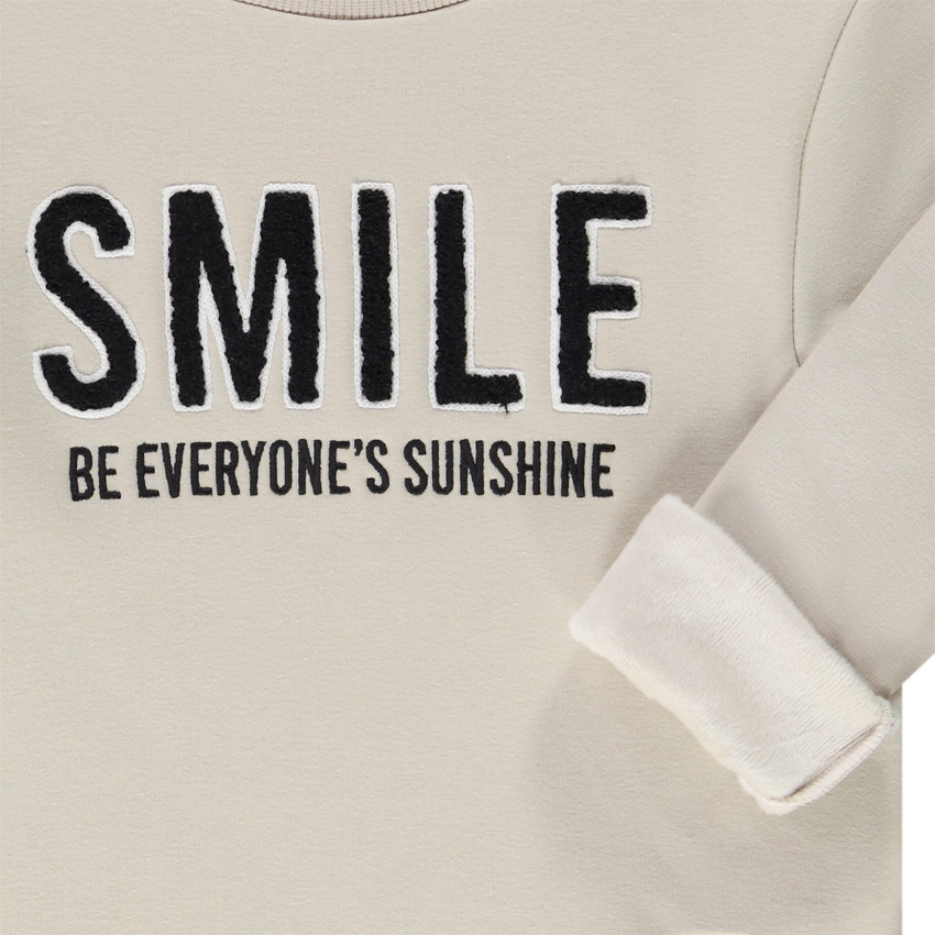 Sweatshirt in fleece met fantasieprint voor jongens 