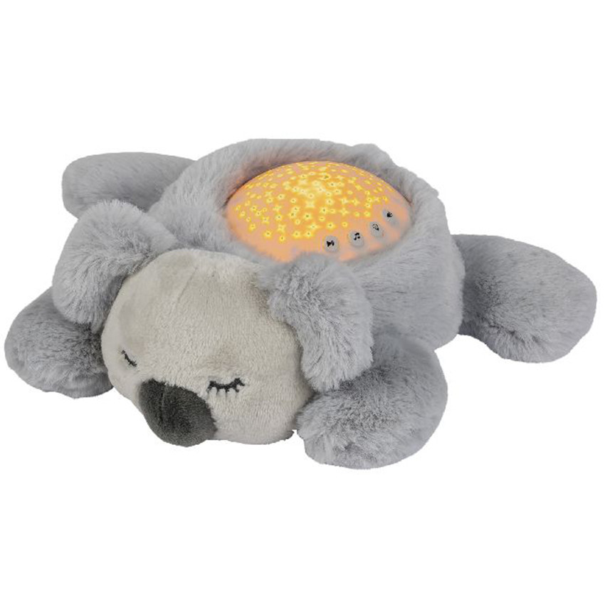 Knuffel nachtlamp projector Koala Grijs 