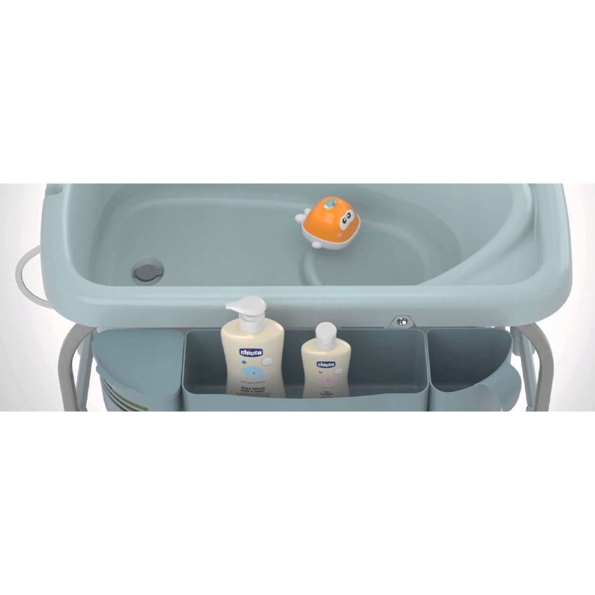 Luiertafel en bad Cuddle & Bubble Comfort Ocean 