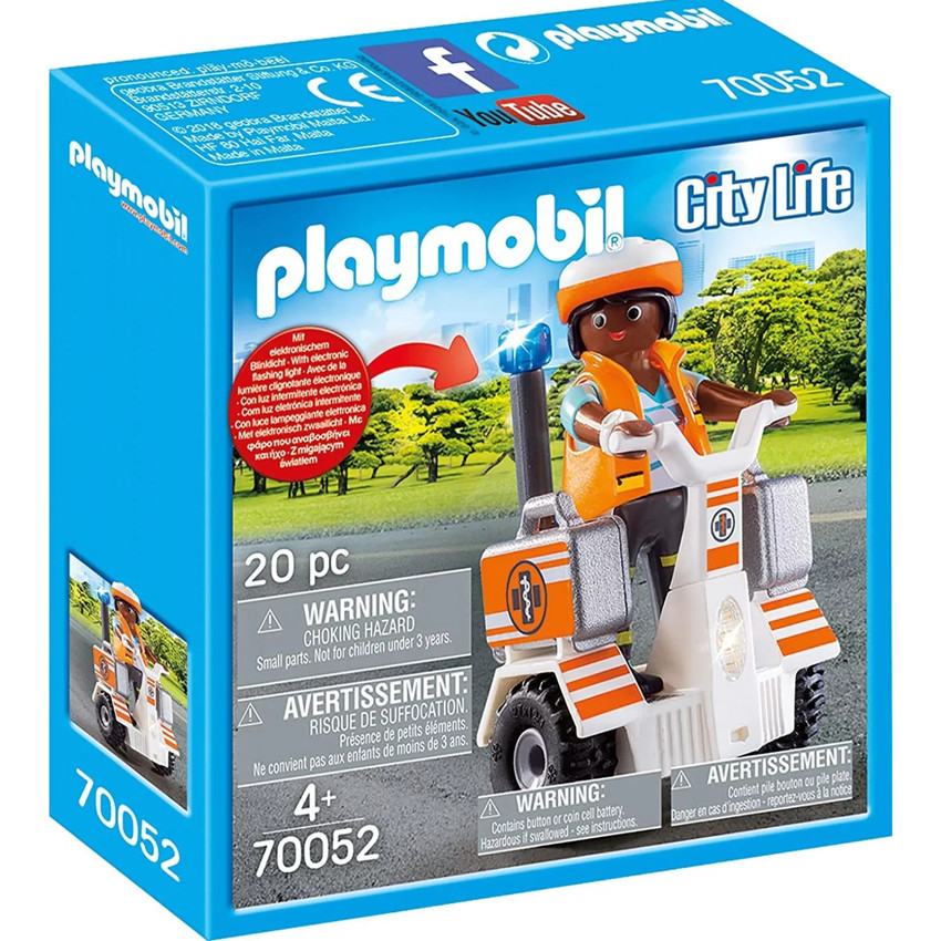 Jouet Divers 1Er Age Kj - Playmo 70052 Secouriste E 