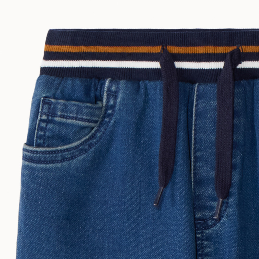 Jeans voor jongens met elastische denim 