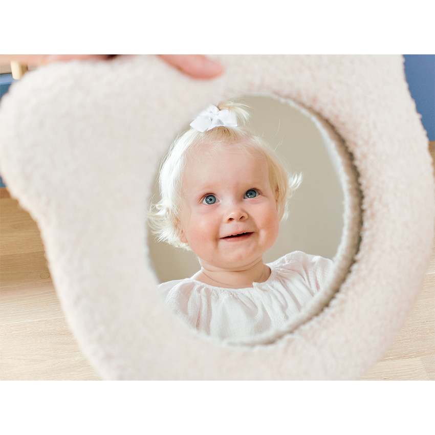 Miroir Teddy Ecru 