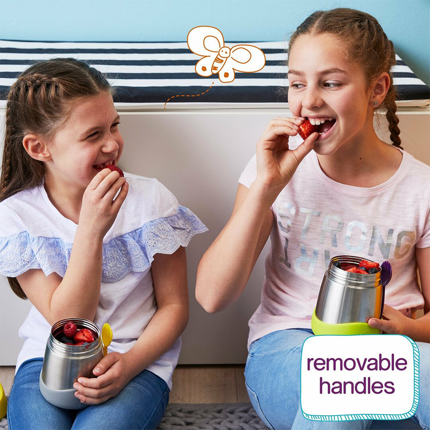 Lunchbox Pot alimentaire isotherme 335ml Bleu 12m+ 