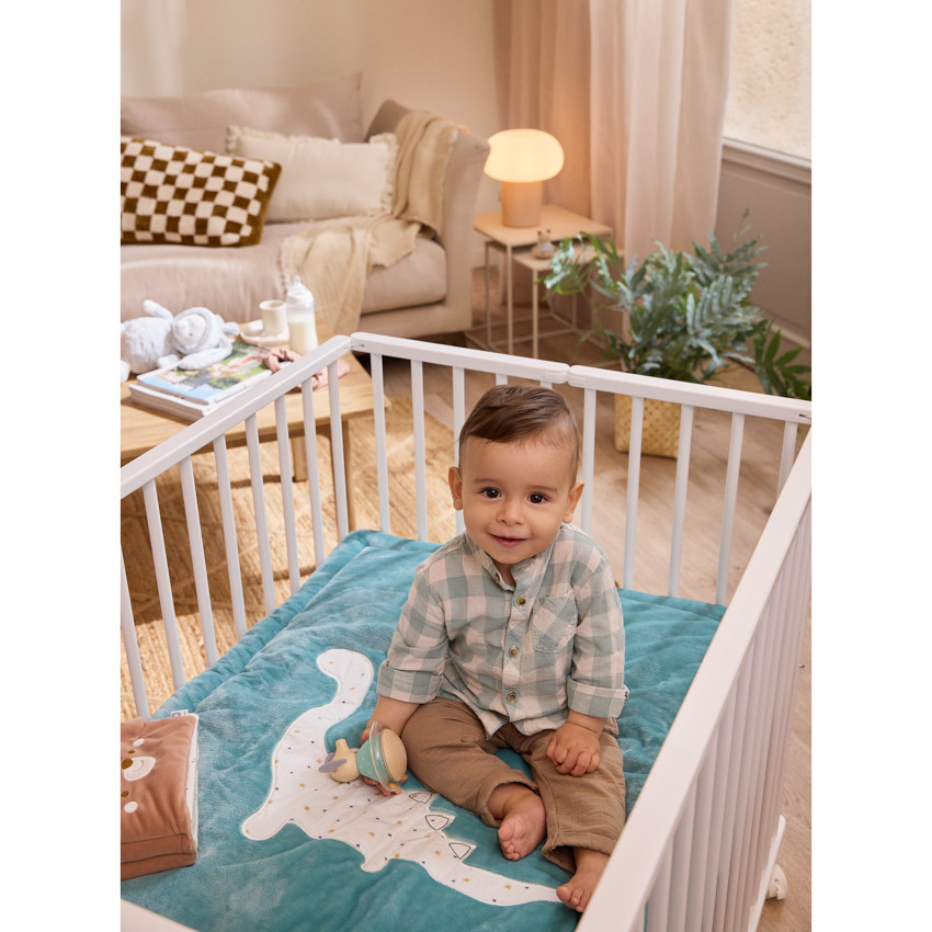 Vouwbaar houten box Pocket wit 