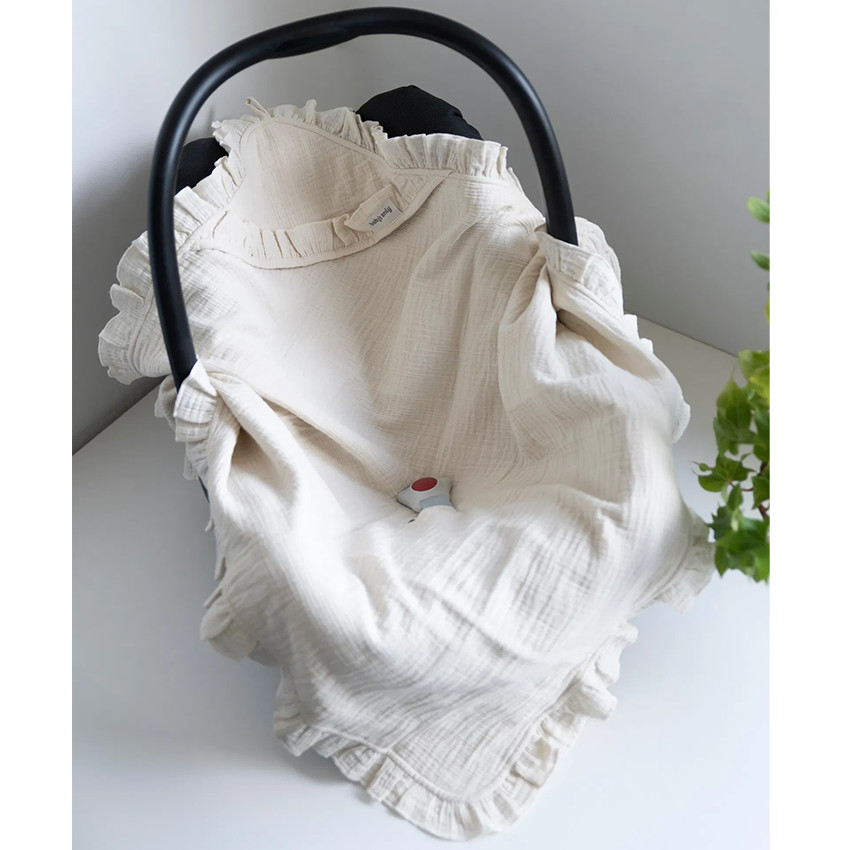 Wikkeldeken Calm - Warm linnen 75x75 cm 