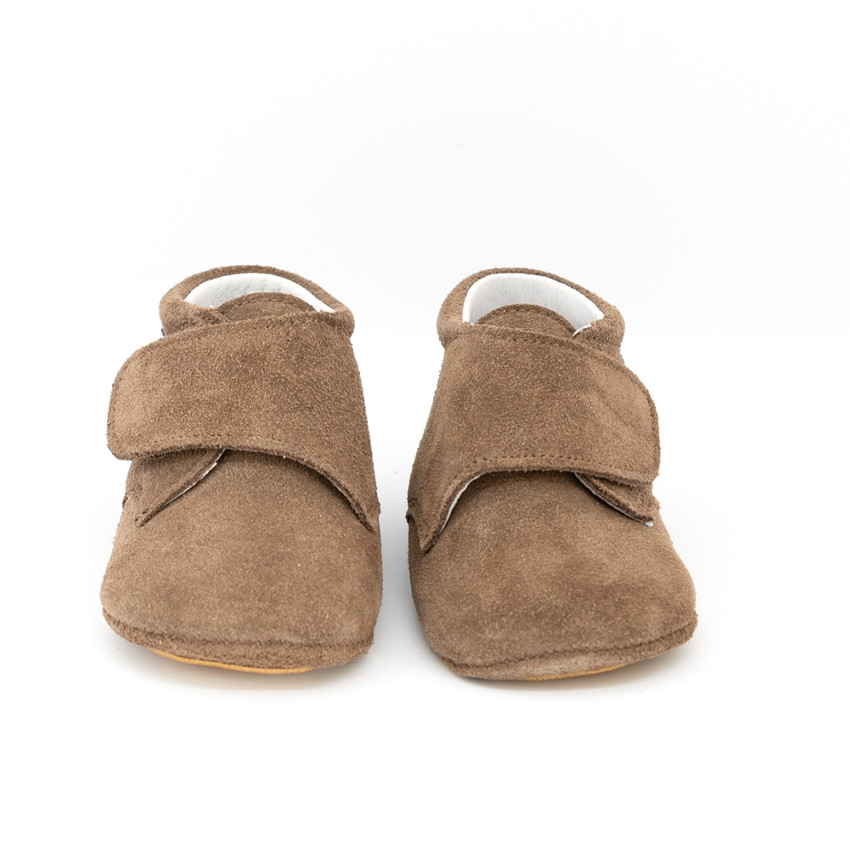 Schoentjes Babychic - Maat 19 - Serraje Suède Vison 