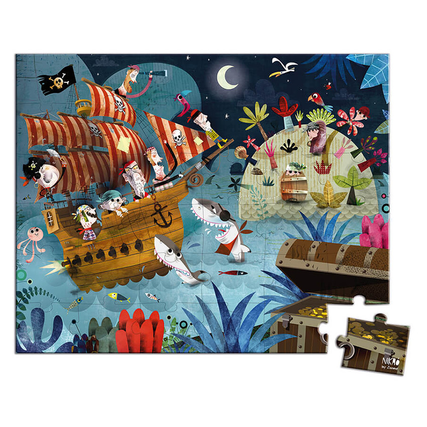 Puzzle La Chasse au Trésor 36 pièces 