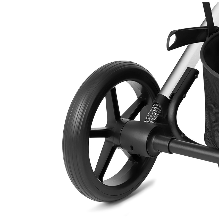 Poussette Balios S Lux - Châssis Silver / Siège River Blue 