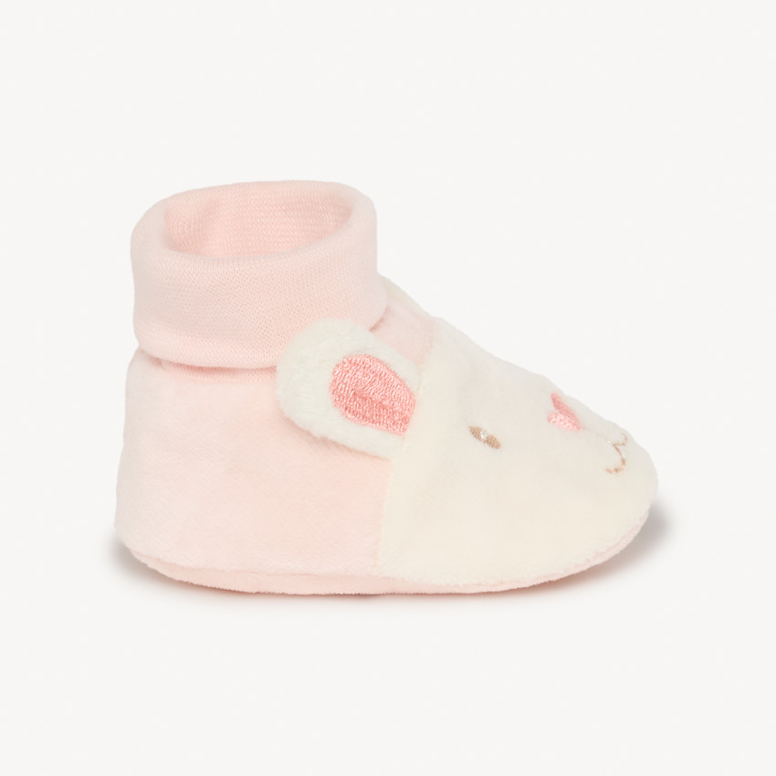 Speelse fluwelen pantoffels voor meisjes 