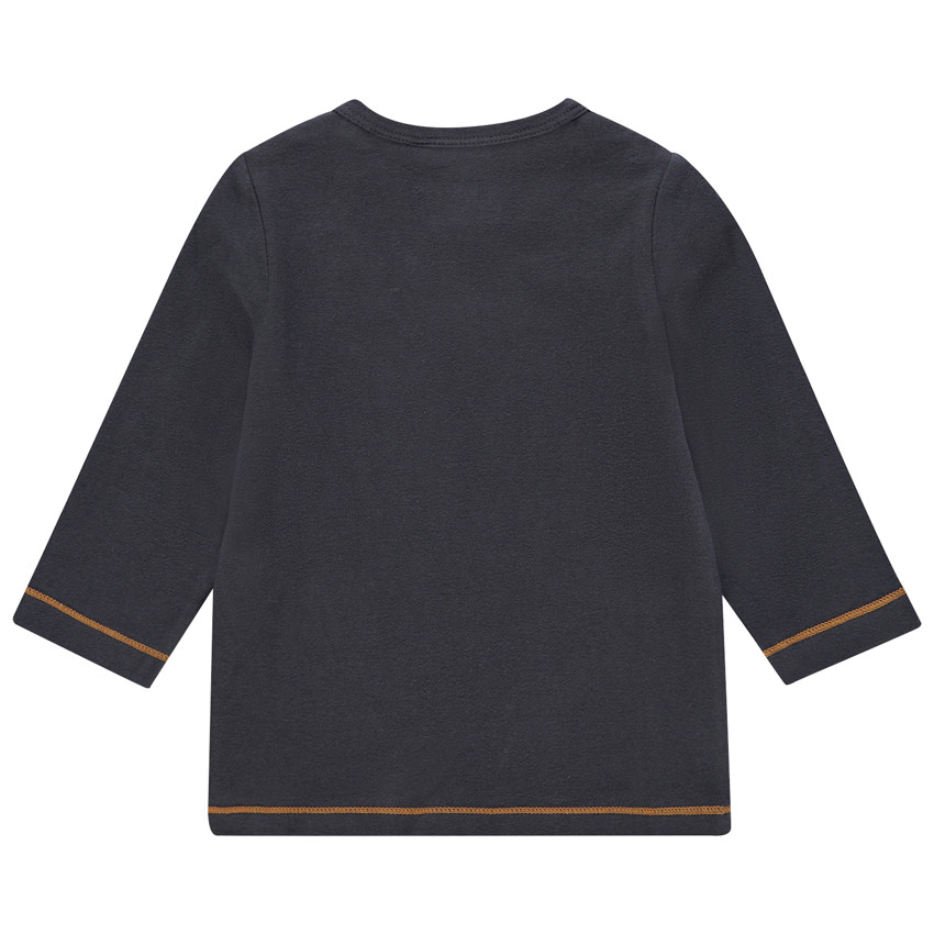 Katoenen T-shirt met lange mouwen en print Mickey Disney 