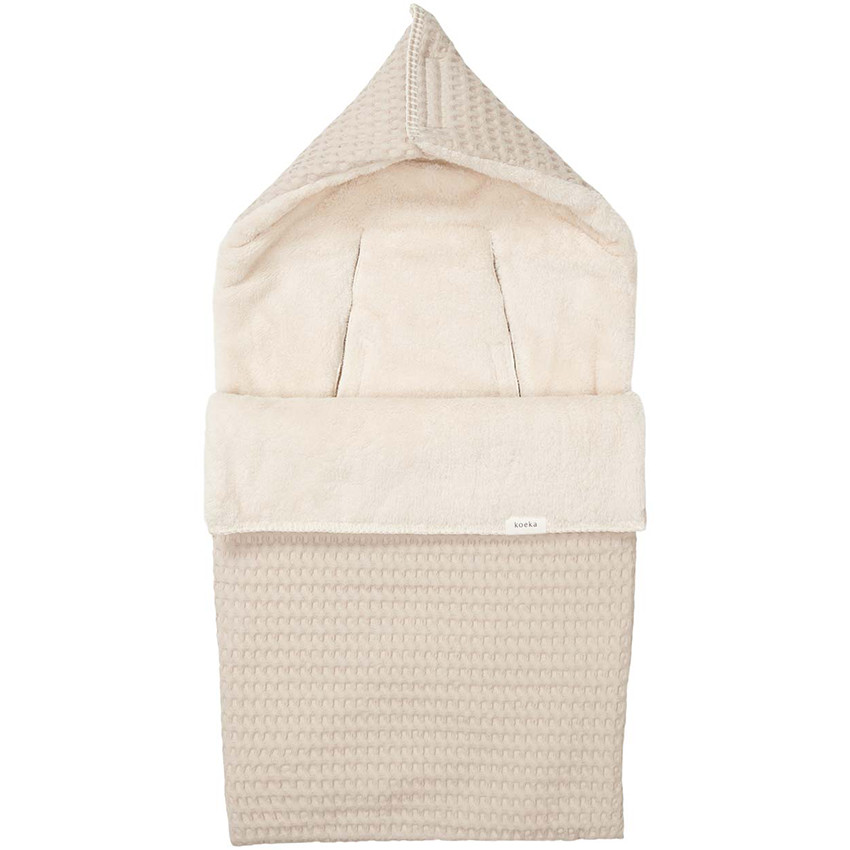 Voetenzak voor autostoel 0+ Teddy Oslo Sand 0-6m TOG 5.3 