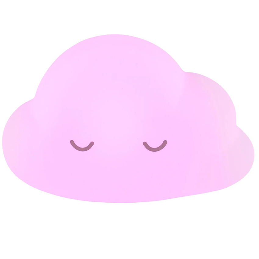 Nachtlamp - Wolk met de afstandsbediening - Wit - 13,5 cm 