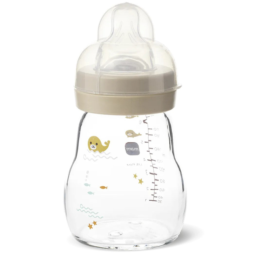 Biberon en verre Feel Good 170ml - Mix assorti 
