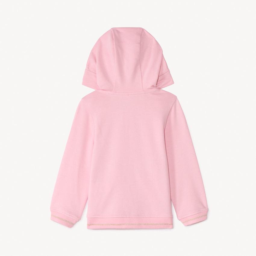 Ludiek fleece vest met capuchon voor meisje baby 