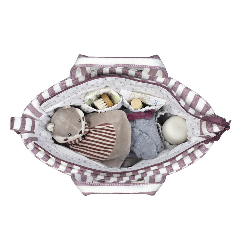 Sac à langer Cherry Rayé 