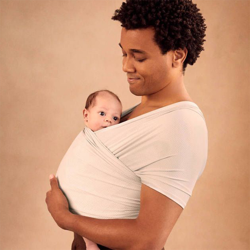 Draagdoek Aura Mesh Stof Grijs  