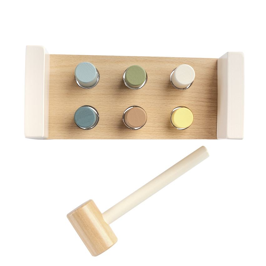 Jeu de marteau en bois "Little Savane" 