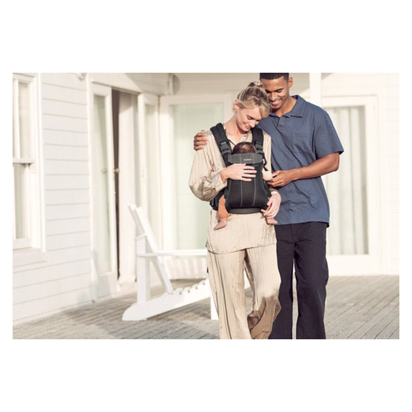 Buik-rugdrager Harmony 3D Mesh - Black 