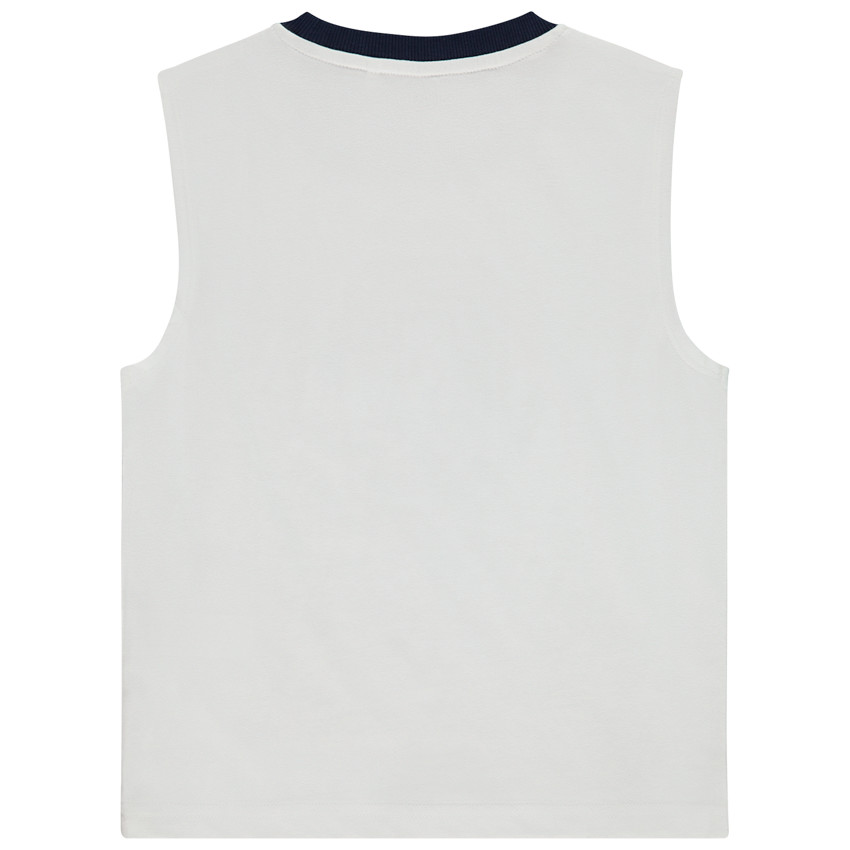 Varsity print tanktop voor jongens 
