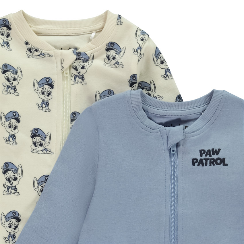 Lot de 2 dors bien interlock Pat'Patrouille pour bébé garçon  