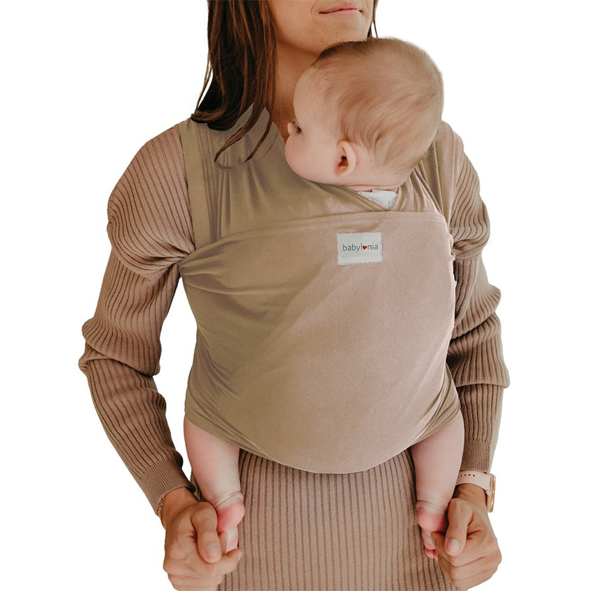 Rekbare Draagdoek Tricot SLEN Cool Nougatine 