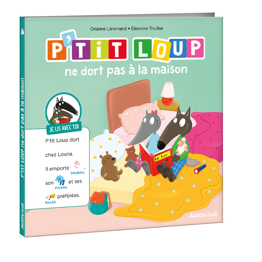 Boek FR P'tit Loup ne dors pas à la maison 3jaar+ 