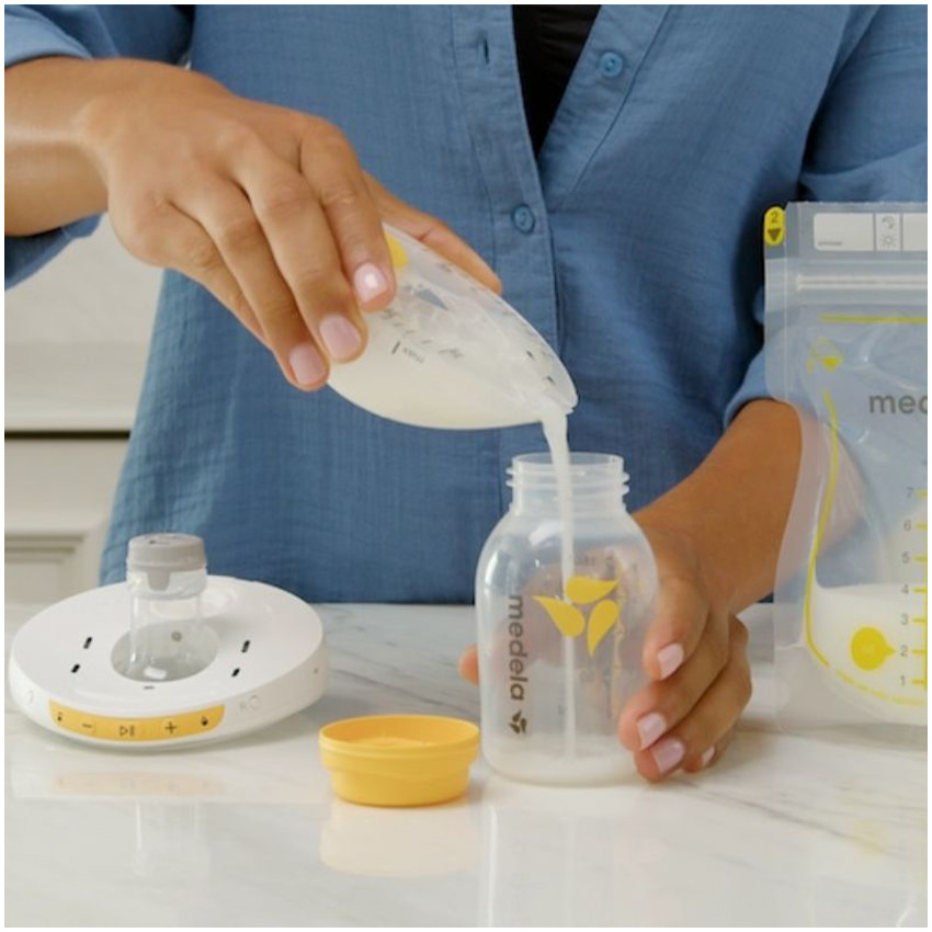 Tire-lait Magic InBra™ double portable électrique main libre  