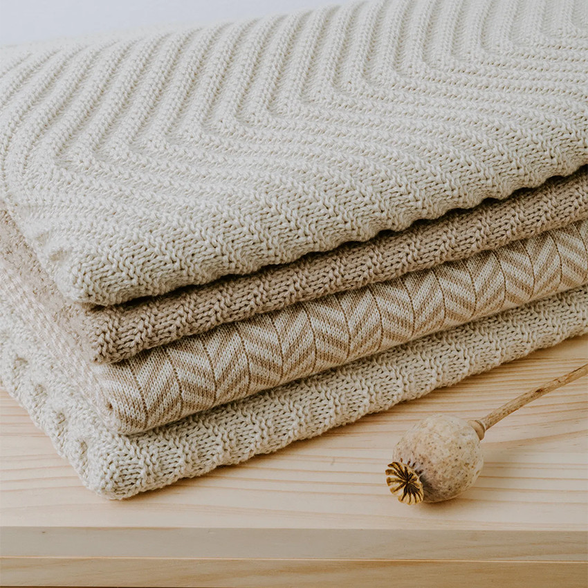 Deken babybed Grace Blush 