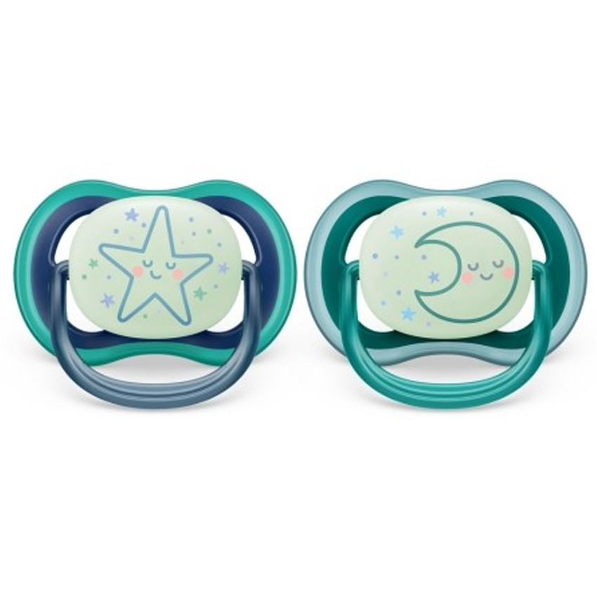 SILICON PACIFIER SOOTHER ULTRA AIR ,6-18 M 
