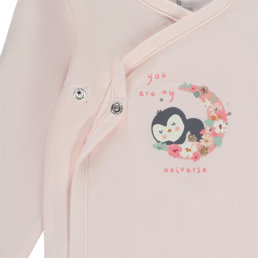 Set van 7 bodies in jersey met fantasieprint voor meisjes 